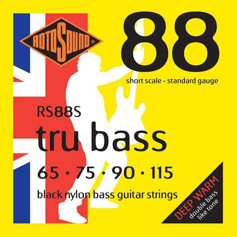 ロトサウンド ベース弦 2セット RS88S TRU BASS 88 NYLON TAPEWOUND MEDIUM 65-115 エレキベース弦×2セット ROTOSOUND