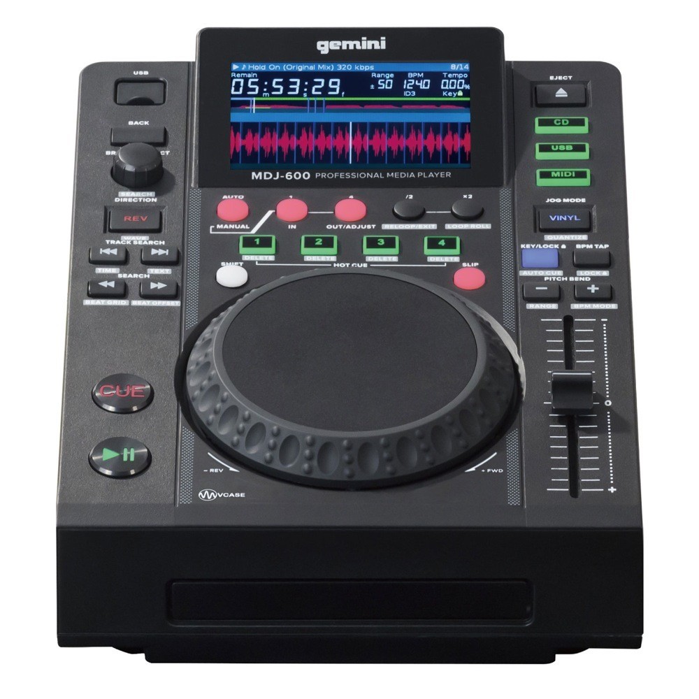 GEMINI MDJ-600 DJ для CD/USB носитель информации плеер 