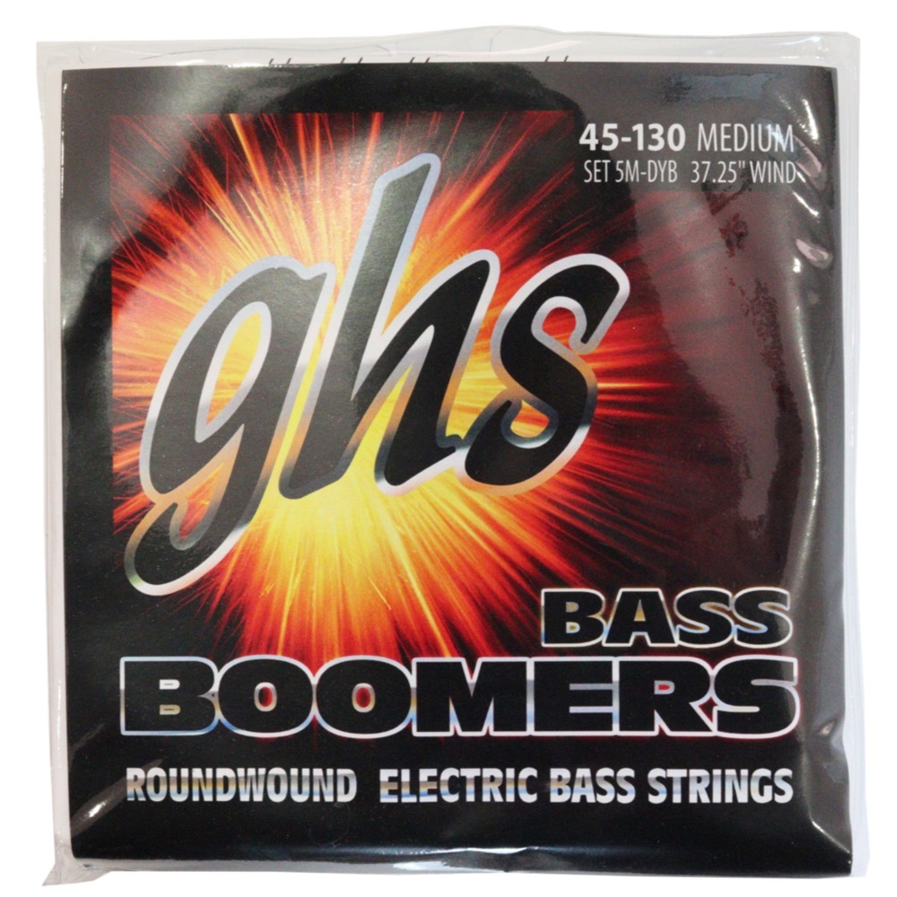 GHS 5M-DYB 5-String Bass Boomers MEDIUM Low B 045-130 5弦エレキベース弦_画像1