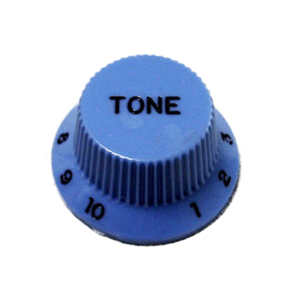 Montreux Strat Tone Knob Metric Blue No.8800 ギターパーツ_画像1