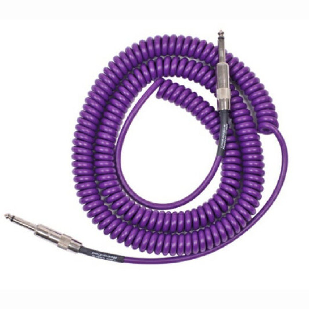 Lava Cable Retro Coil S-L 6.0m（実用長 3.0m）Metalic Purple LCRCRMP ギターケーブル ギターシールド_画像1