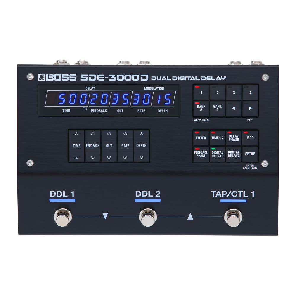 BOSS エフェクター ボス SDE-3000D DUAL DIGITAL DELAY デュアルデジタルディレイ ギター用エフェクター ギターエフェクター