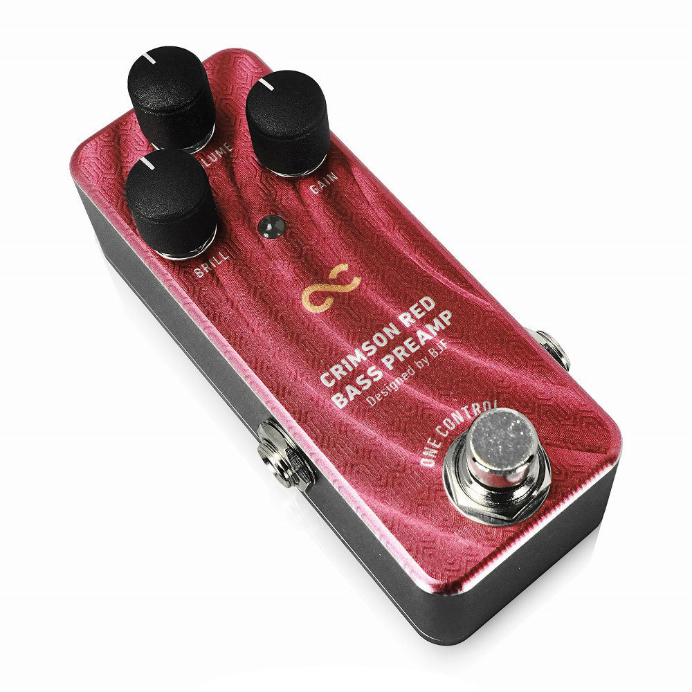 ベースプリアンプ ワンコントロール One Control Crimson Red Bass Preamp プリアンプ ベース_画像3
