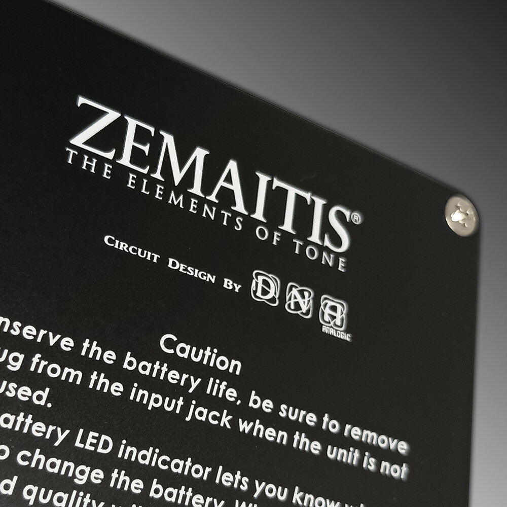 ゼマイティス オーバードライブ ベース用エフェクター ZMF2023BD Metal Front Bass Overdrive Pedal ZEMAITIS_画像7