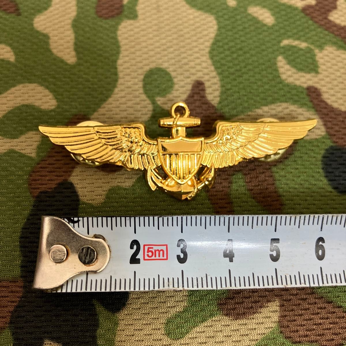 米海軍飛行士徽章　ウィングマーク　トップガン　パイロット　空母 海軍