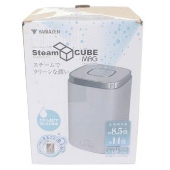 B2077YO ◆1220_5凹【美品】スチーム式加湿器 2.4L 山善 KS-J242(GY) 22年製 木造/8.5畳 プレハブ洋室/14畳 家電 住まい 空調【中古】_画像3