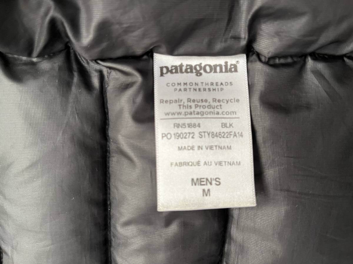 PATAGONIA パタゴニア ダウンベスト　ブラック　M_画像5