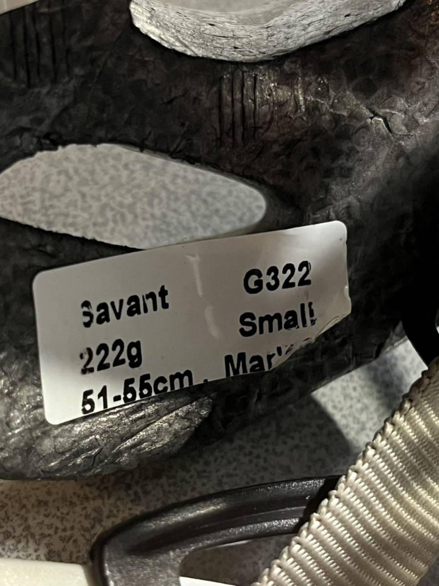 【中古】GIRO ヘルメット savant S 51-55cm ホワイト　ロードバイク_画像9