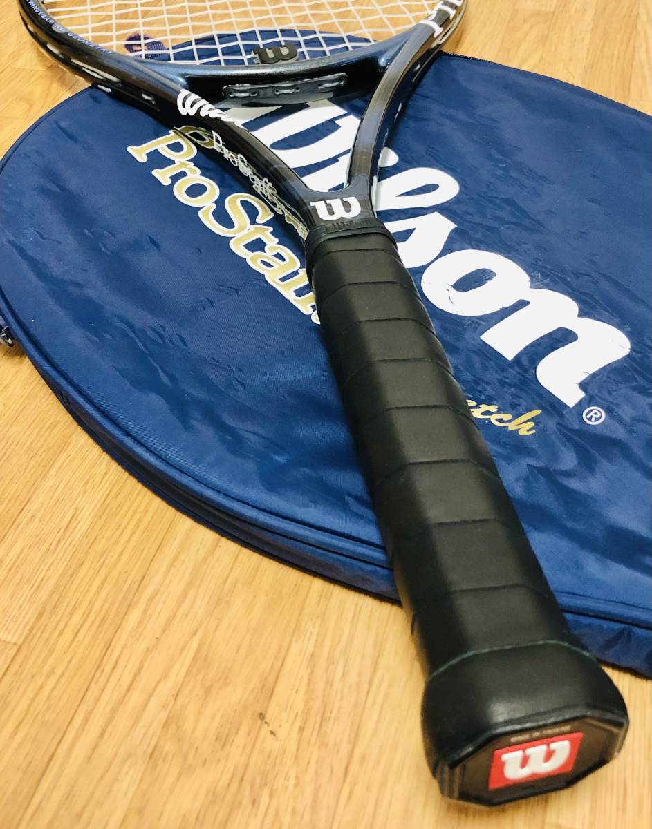 送料無料 テニスの王子様 切原赤也 美品 WILSON PRO STAFF 5 5 送料無料 テニスの王子様 切原赤也 美品 WILSON PRO STAFF 5 5