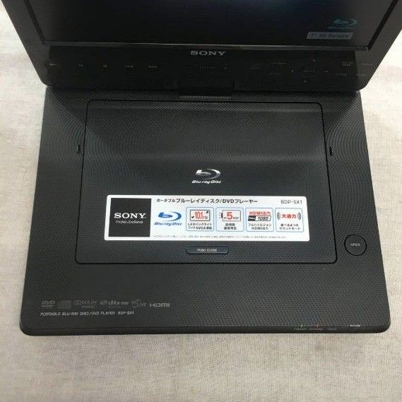 ご購入商品 SONY ポータブルブルーレイディスク/DVDプレーヤー BDP-SX1