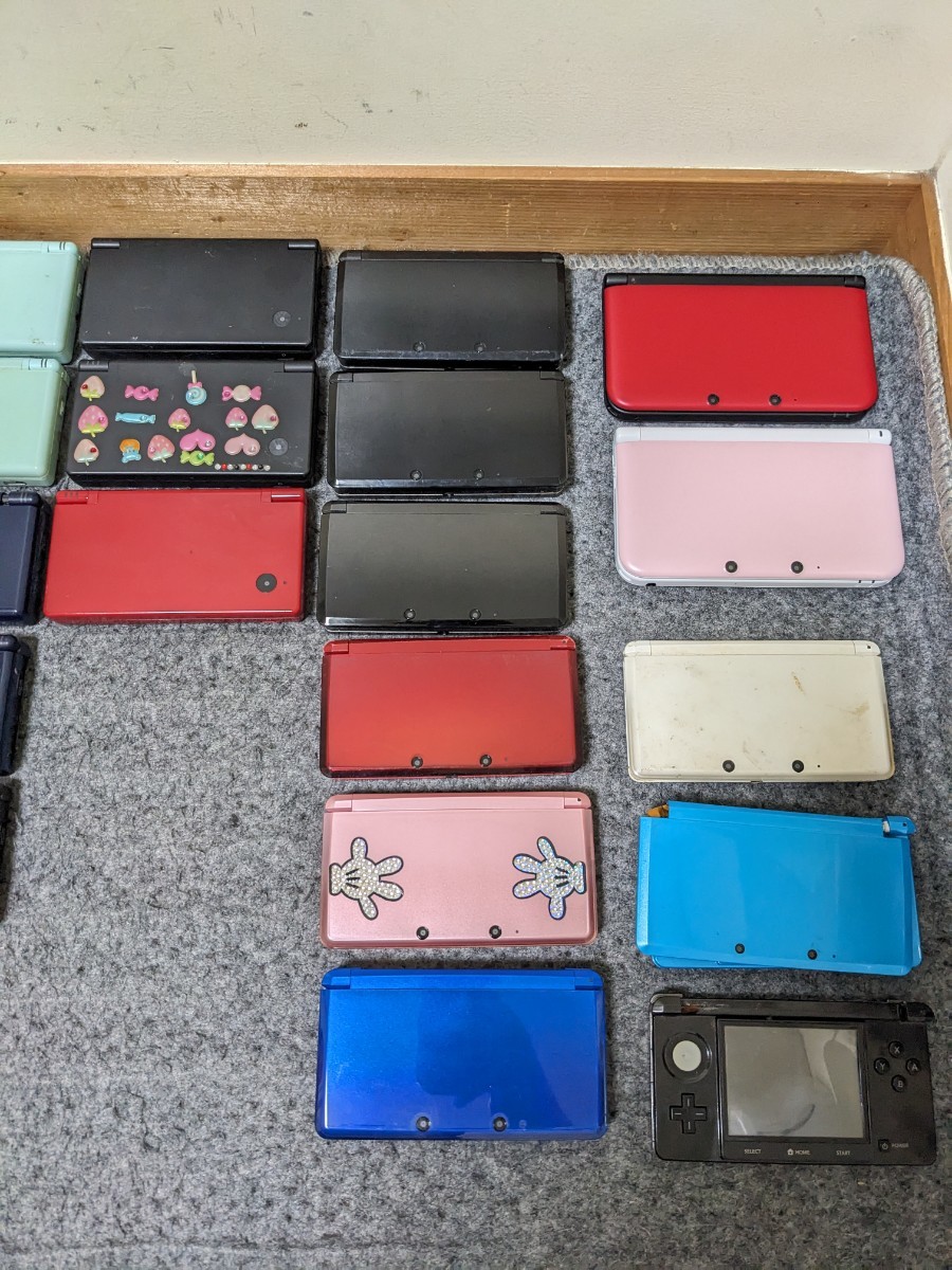 Nintendo 任天堂 DS/DS Lite/DSi/3DS/3DSLL 本体まとめて28台+充電台/拡張スライドパッド_画像5