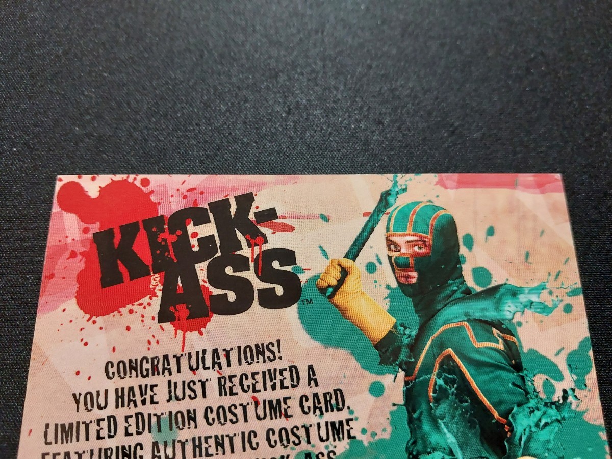 Aaron Taylor-Johnson（アーロン・テイラー＝ジョンソン）キックアス 衣装カード 2010 Dynamic Forces Kick-Ass Authentic Costume Card_画像5