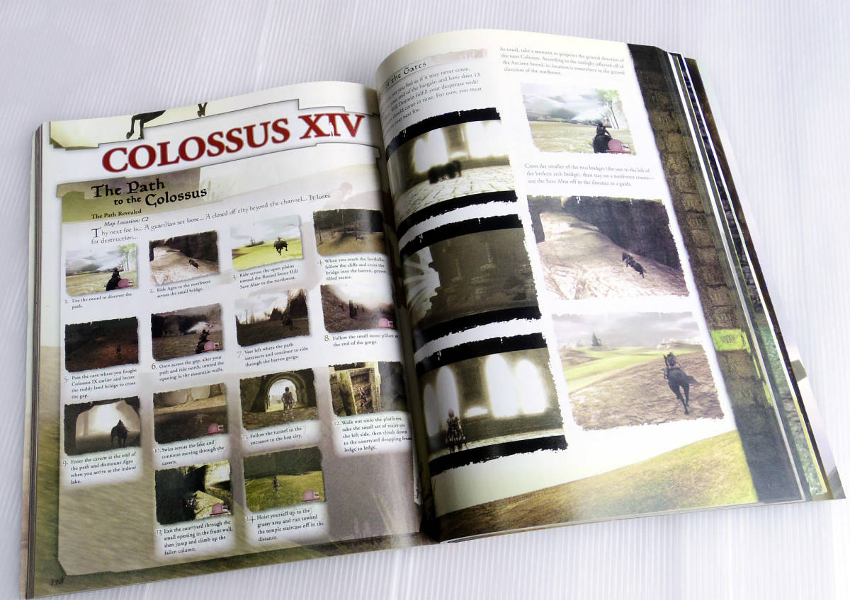 Shadow of the Colossus Official Strategy Guide ワンダと巨像　ガイドブック■洋書　古本_画像6