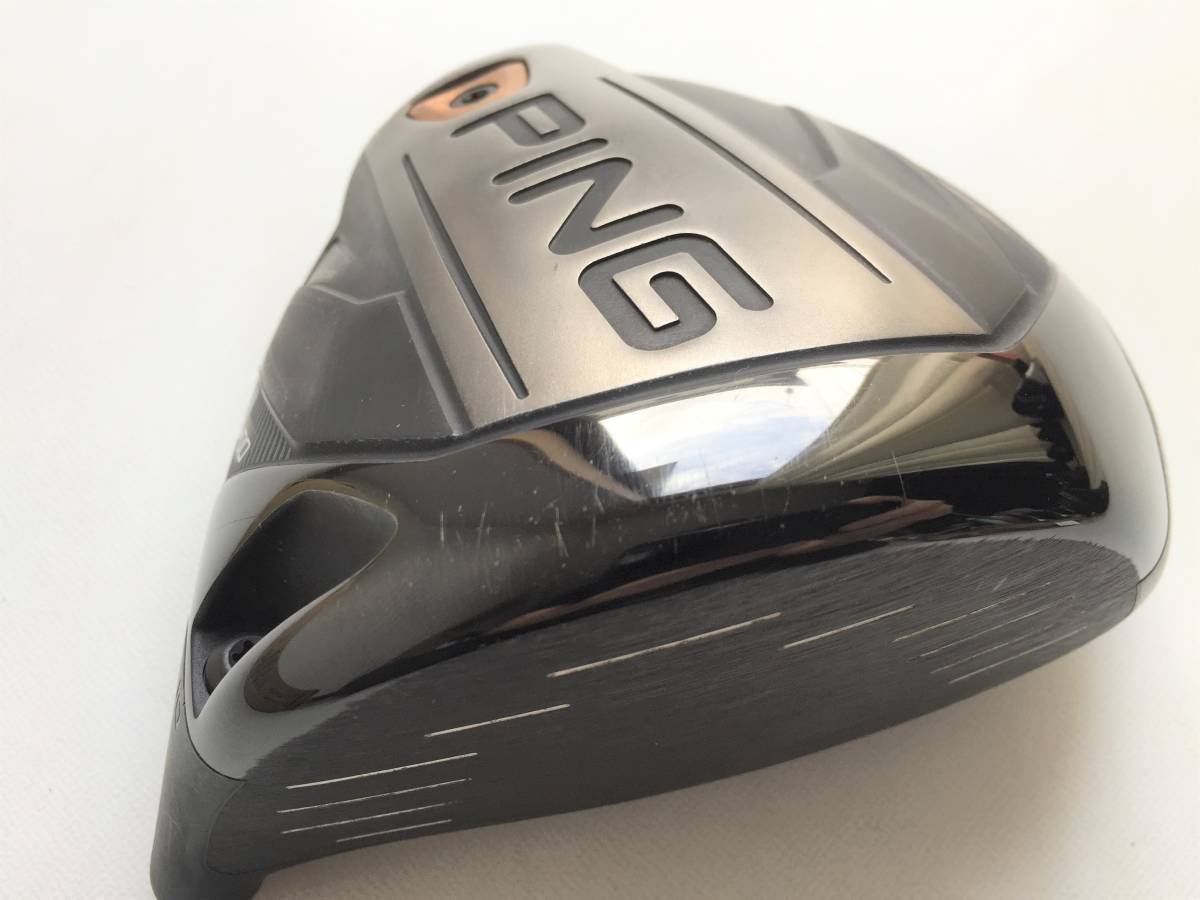  原文:ピン PING G400 SFT 10° ドライバー ヘッド 単体 HC/レンチ付 日本仕様 ヘッド上部綺麗　※拡大画像あり