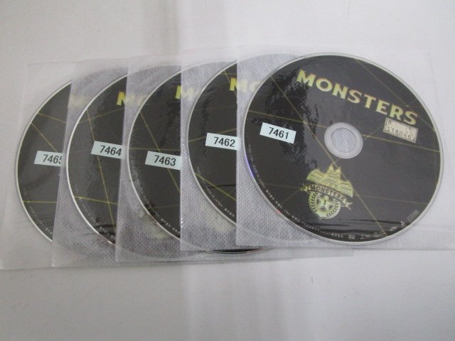 【レンタル落ち】DVD ドラマ MONSTERS 全5巻 香取慎吾 山下智久 大竹まこと 遠藤憲一【ケースなし】_画像3