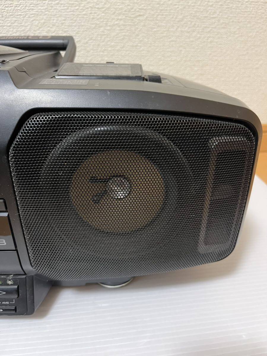 SONY CD ラジカ カセットレコーダー ドデカホーン CFD-DW97 通電確認のみのジャンク品 ラジカセ ジャンク_画像3