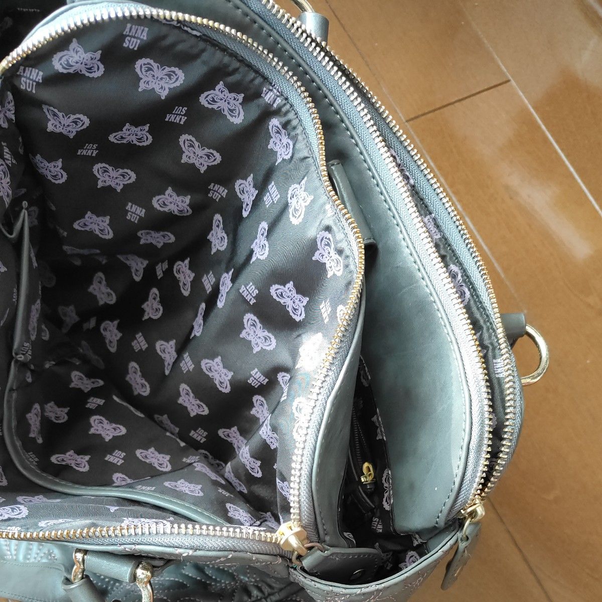 アナスイ ANNA SUI ショルダーバッグ ハンドバッグ レザー アナスイ ANNA SUI ショルダーバッグ ハンドバッグ レザー