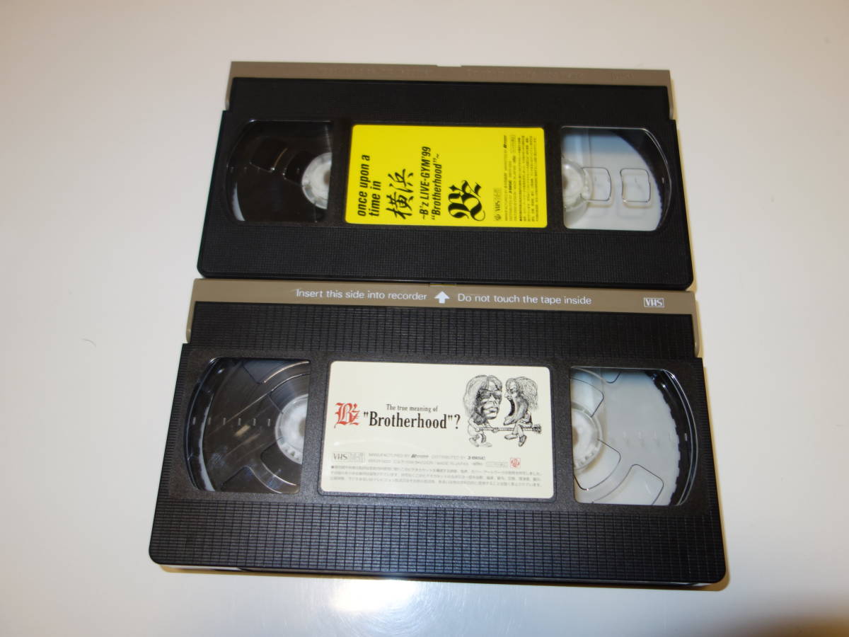 VHSテープ【B'z brotherhood・once upon a time in 横浜】B'zライブビデオ_画像3