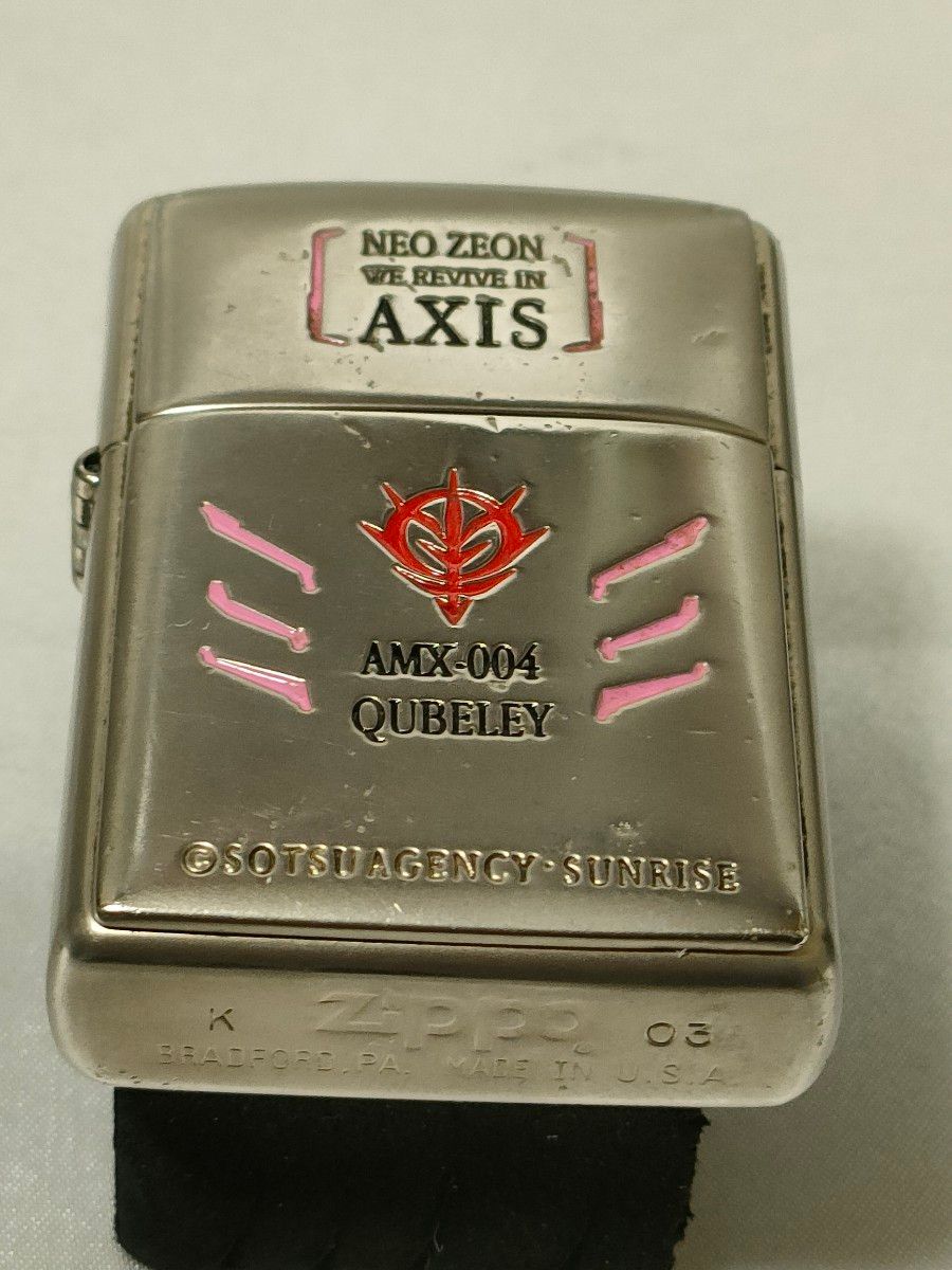 機動戦士ガンダム Zガンダム Zippo AXISキュベレイ 2003年製 K 機動戦士ガンダム Zガンダム Zippo AXISキュベレイ 2003年製 K