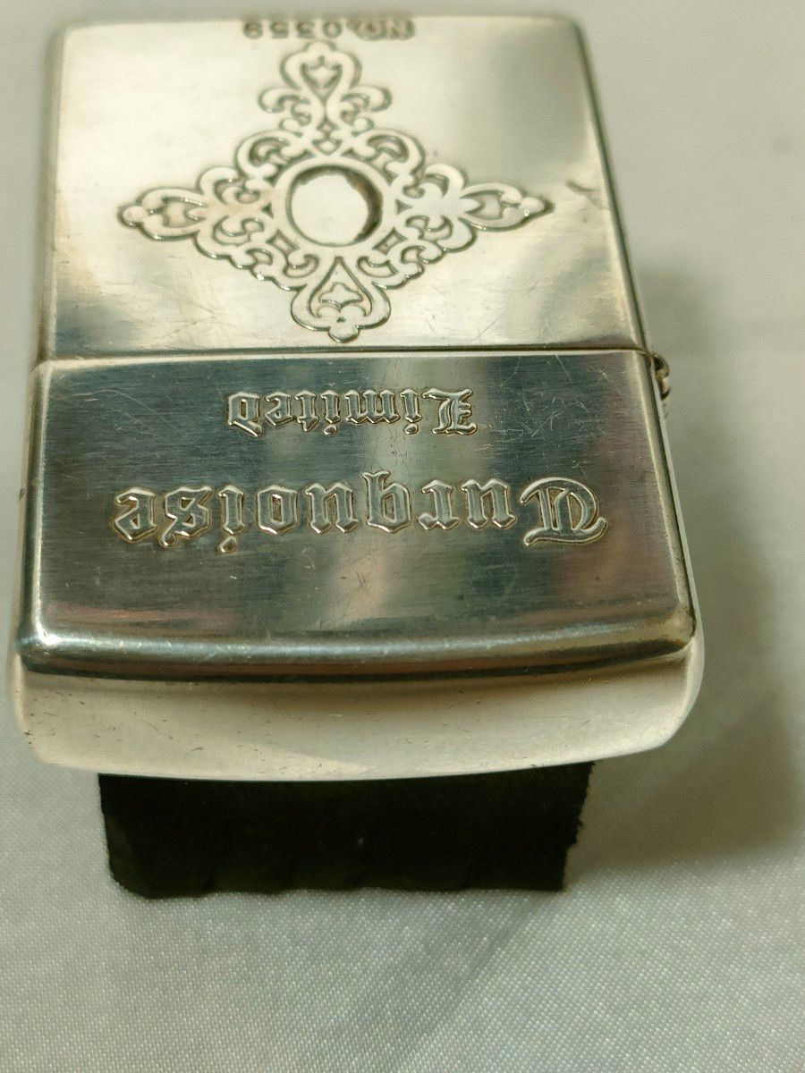 【限定№0359】ビンテージ　クロス柄　Zippo　1998年製 D XIV ジッポーライター