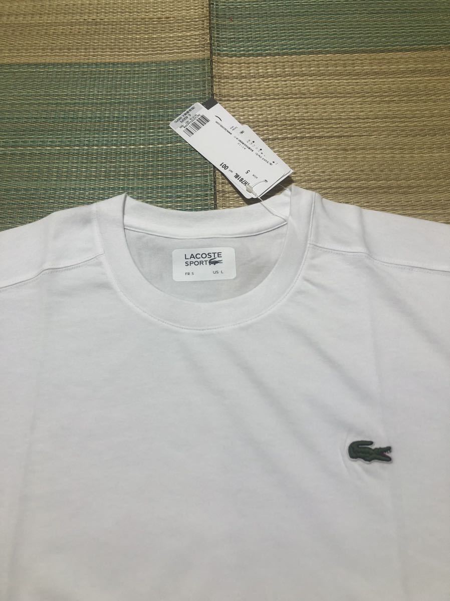 【送料無料】ラコステ（LACOSTE）Tシャツ　新品サイズ5 TH7618L 001_画像3