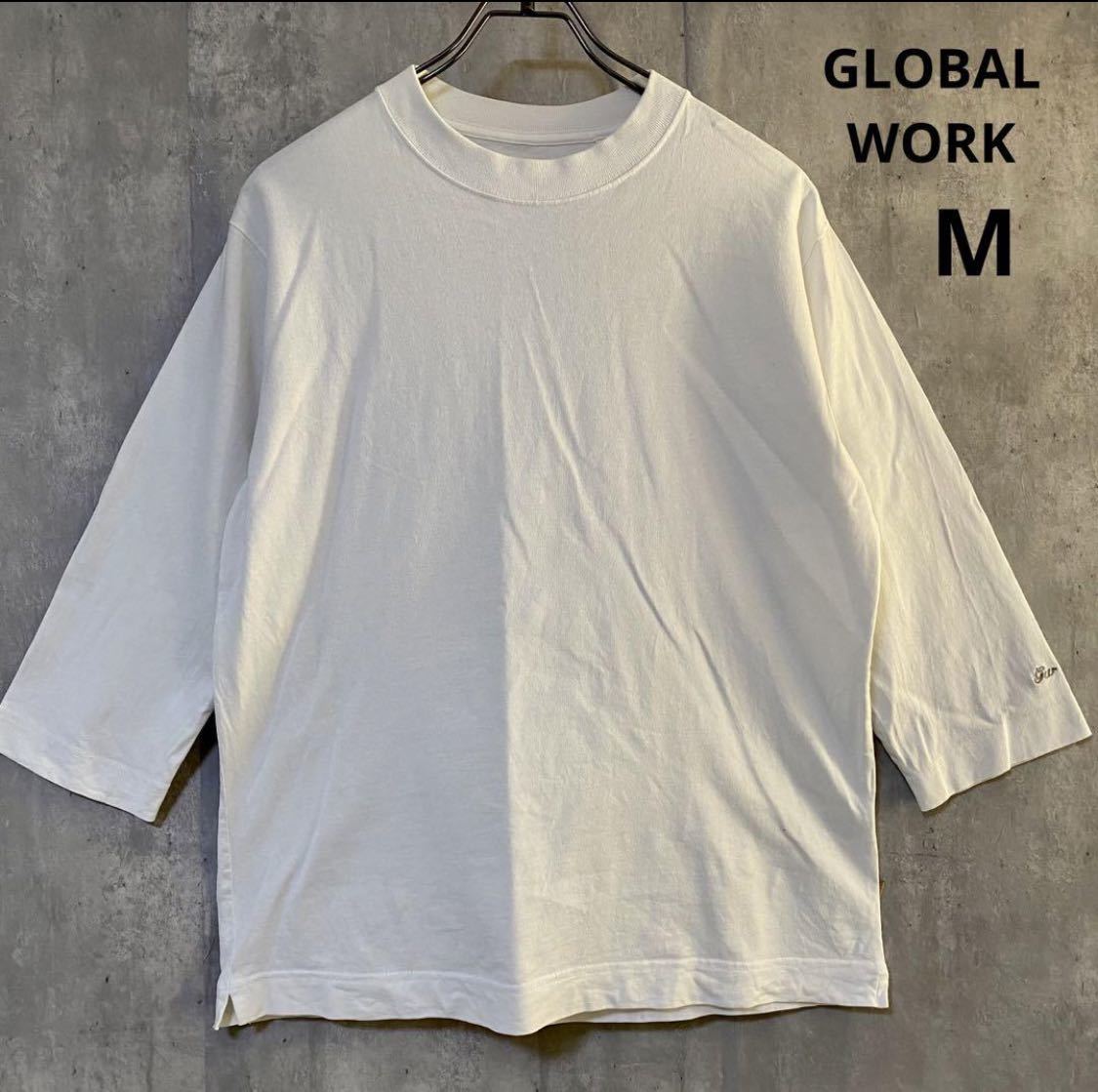 グローバルワーク　GLOBAL WORK Tシャツ　M 綿100%_画像1