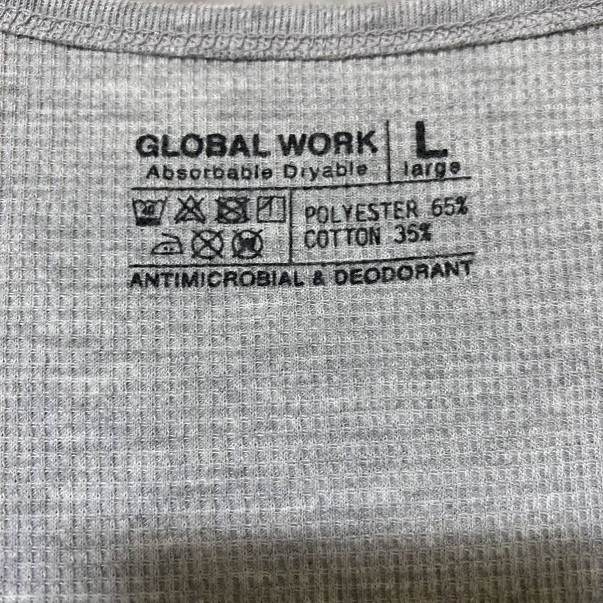 グローバルワーク　GLOBAL WORK タンクトップ　L 綿35%_画像3