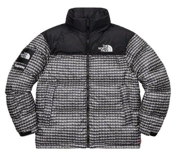 SUPREME THE NORTH FACE　スタッズヌプシジャケット　黒　SizeS