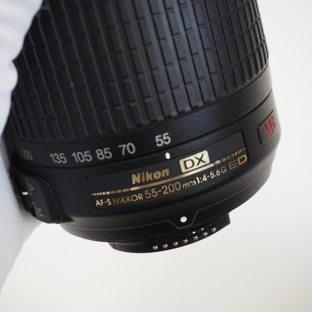 Th950972 ニコン レンズ AF-S DX VR Zoom-Nikkor 55-200mm f/4-5.6G IF-ED Nikon 美品・中古_画像4