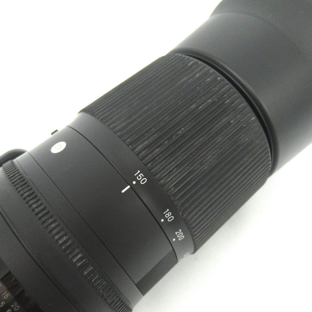 Ot211691 シグマ　SIGMA　レンズ 　150-600mm F5-6.3 DG キャノン用　中古・動作未点検_画像9