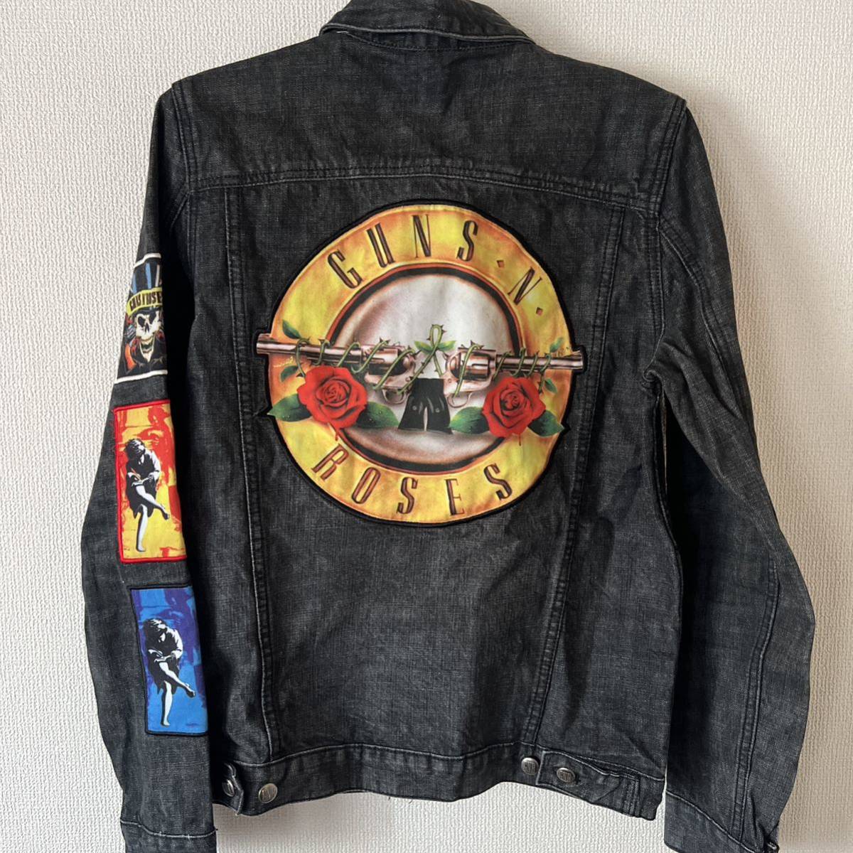 貴重 公式グッズ Guns N' Roses ガンズアンドローゼズ デニム