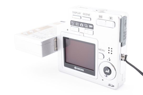 京セラ KYOCERA FINECAM SL400R コンパクトデジタルカメラ [A0275]_画像4