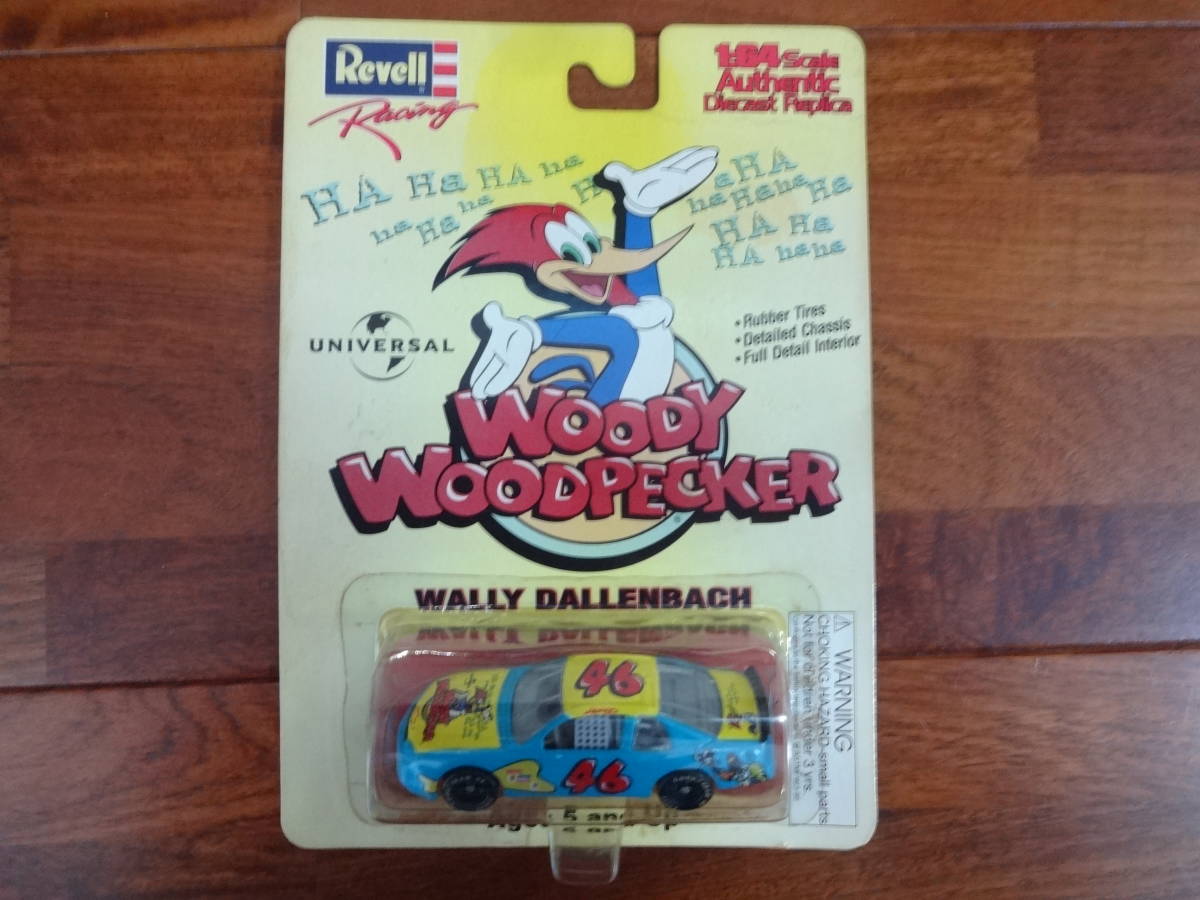 Revell レベル 1/64 WOODY WOODPECKER WALLY DALLENBACH ウッディー・ウッドペッカー NASCAR ナスカー ミニカーコレクションの画像1