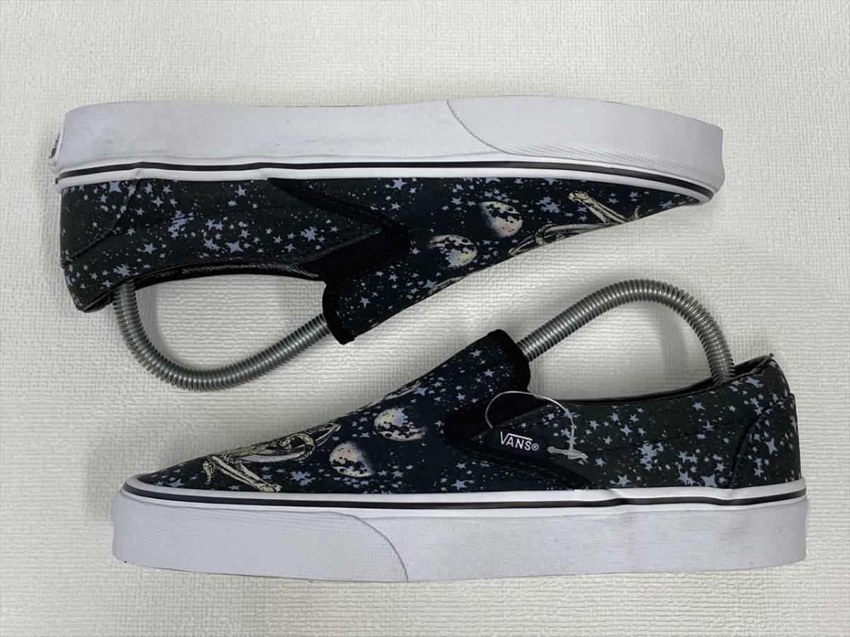 激レア!! VANS SLIPON 黒 スカル 月 US6.5 (24.5cm) アメリカ企画限定!! スリッポン バンズ_画像6