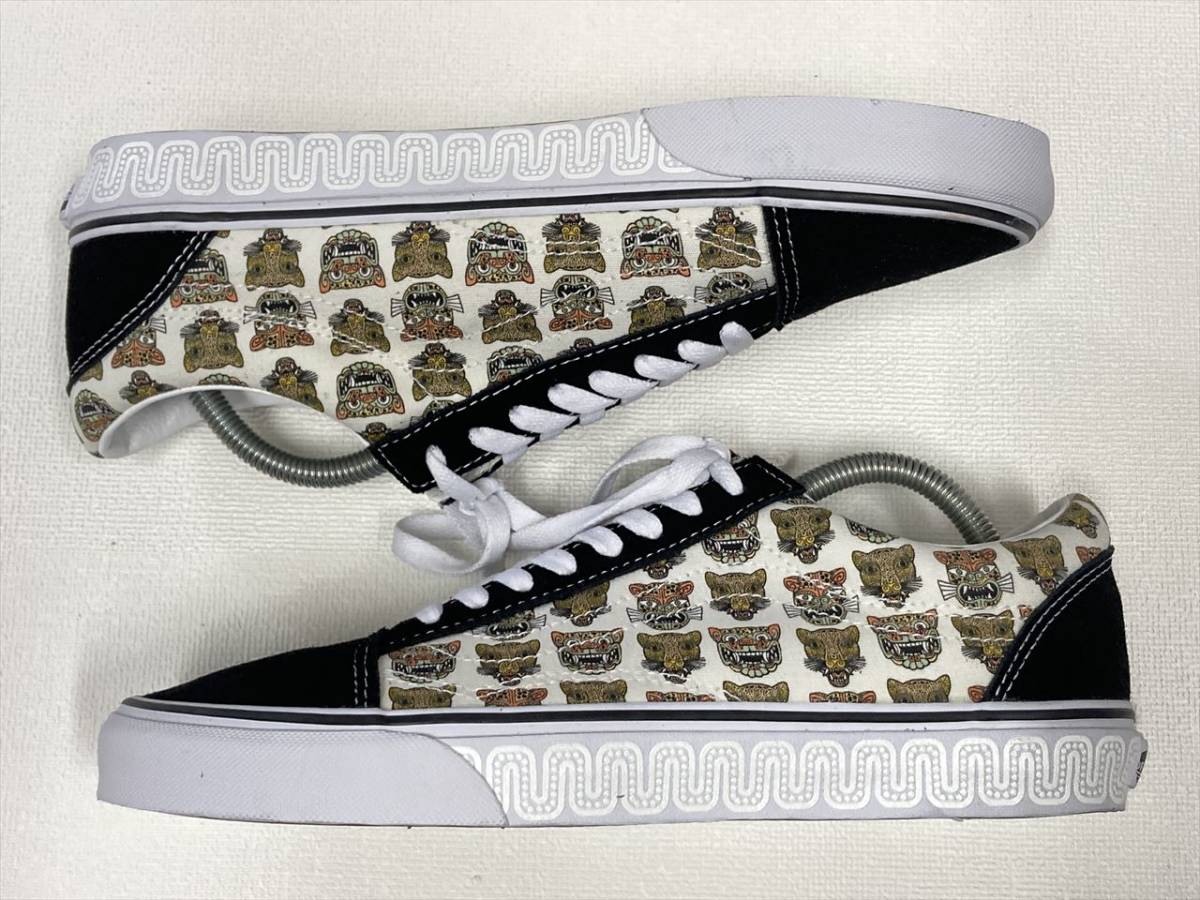 激レア!! VANS OLD SKOOL 黒 スエード 生成り 虎?? US11 (29cm) オールドスクール バンズ アメリカ企画限定!!_画像6