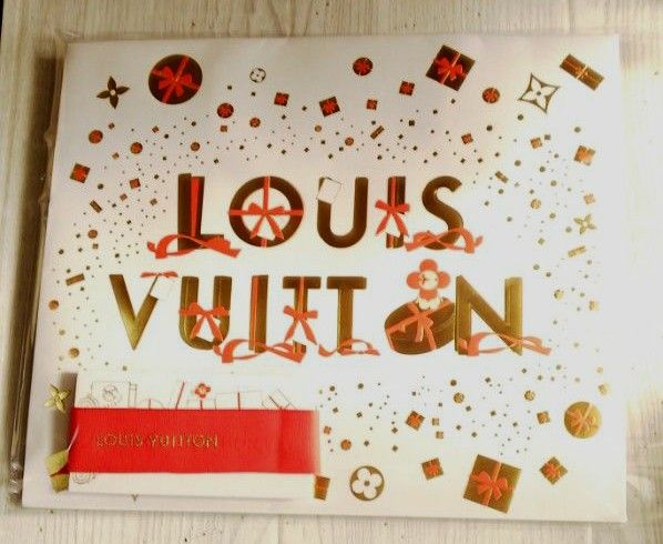 ★３点セット→可愛いです☆ミ≪LOUIS VUITTON≫★2023年Xmas限定SHOP袋／カード／リボン／シール