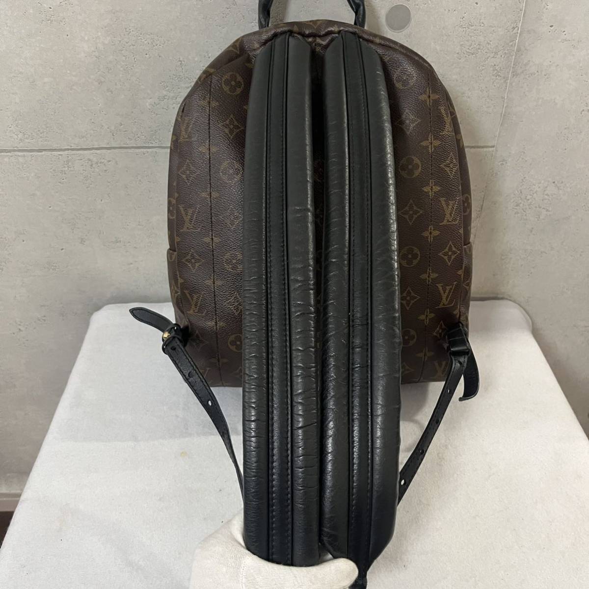 LOUIS VUITTON Louis Vuitton pa-m springs sPM monogram M41560 backpack rucksack leather 
