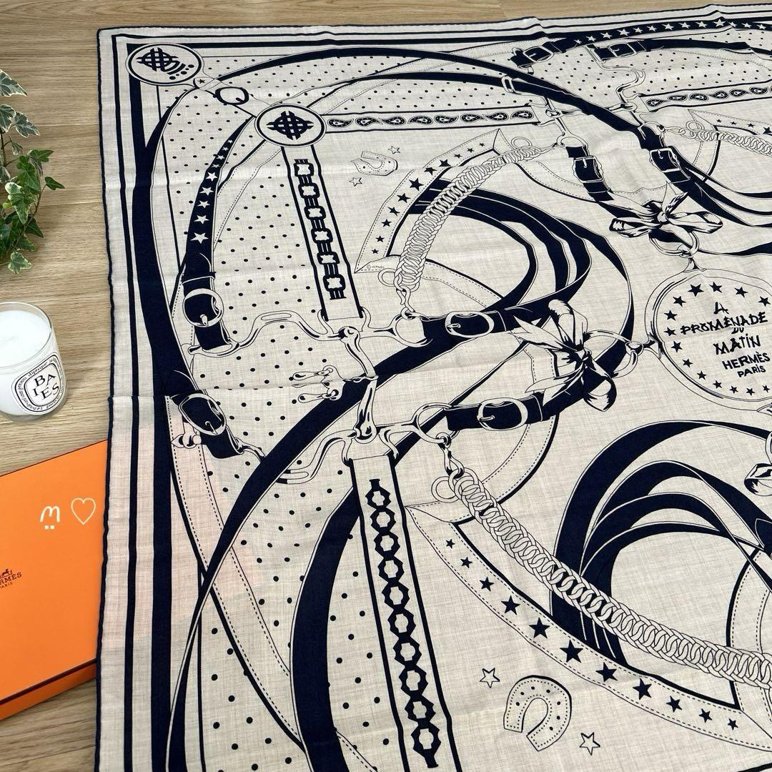 送料無料 HERMES エルメス カレ140 ジェアン 朝の散歩 バンダナ 送料無料 HERMES エルメス カレ140 ジェアン 朝の散歩 バンダナ