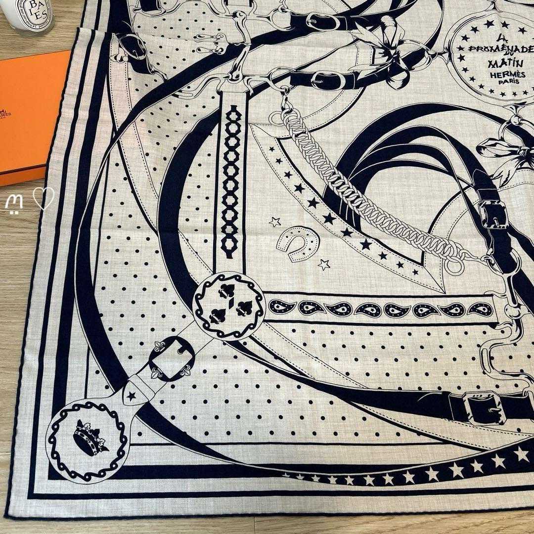 送料無料 HERMES エルメス カレ140 ジェアン 朝の散歩 バンダナ 送料無料 HERMES エルメス カレ140 ジェアン 朝の散歩 バンダナ