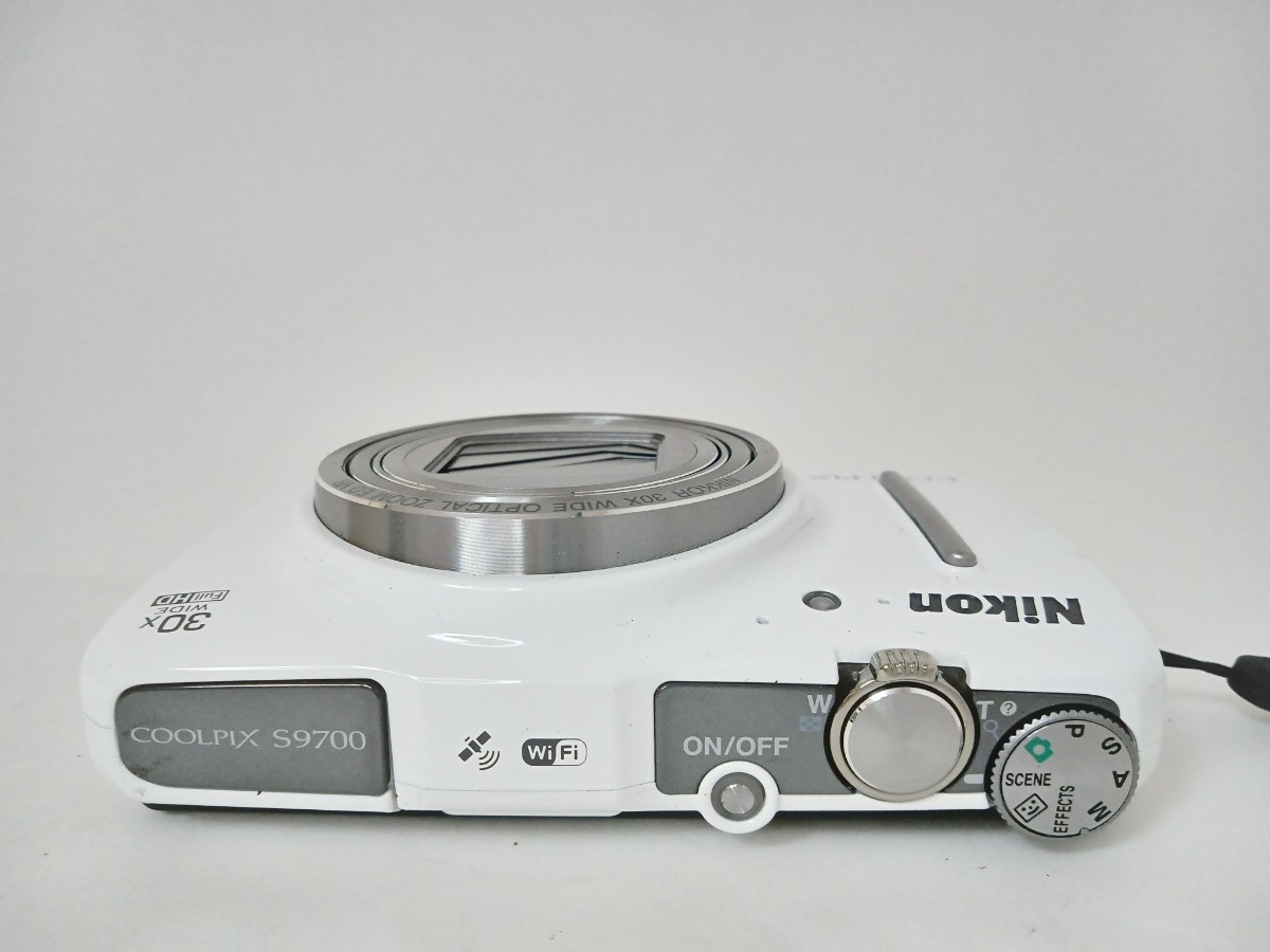 Nikon ニコン COOLPIX S9700 コンパクトデジタルカメラ ホワイト　小68_画像3