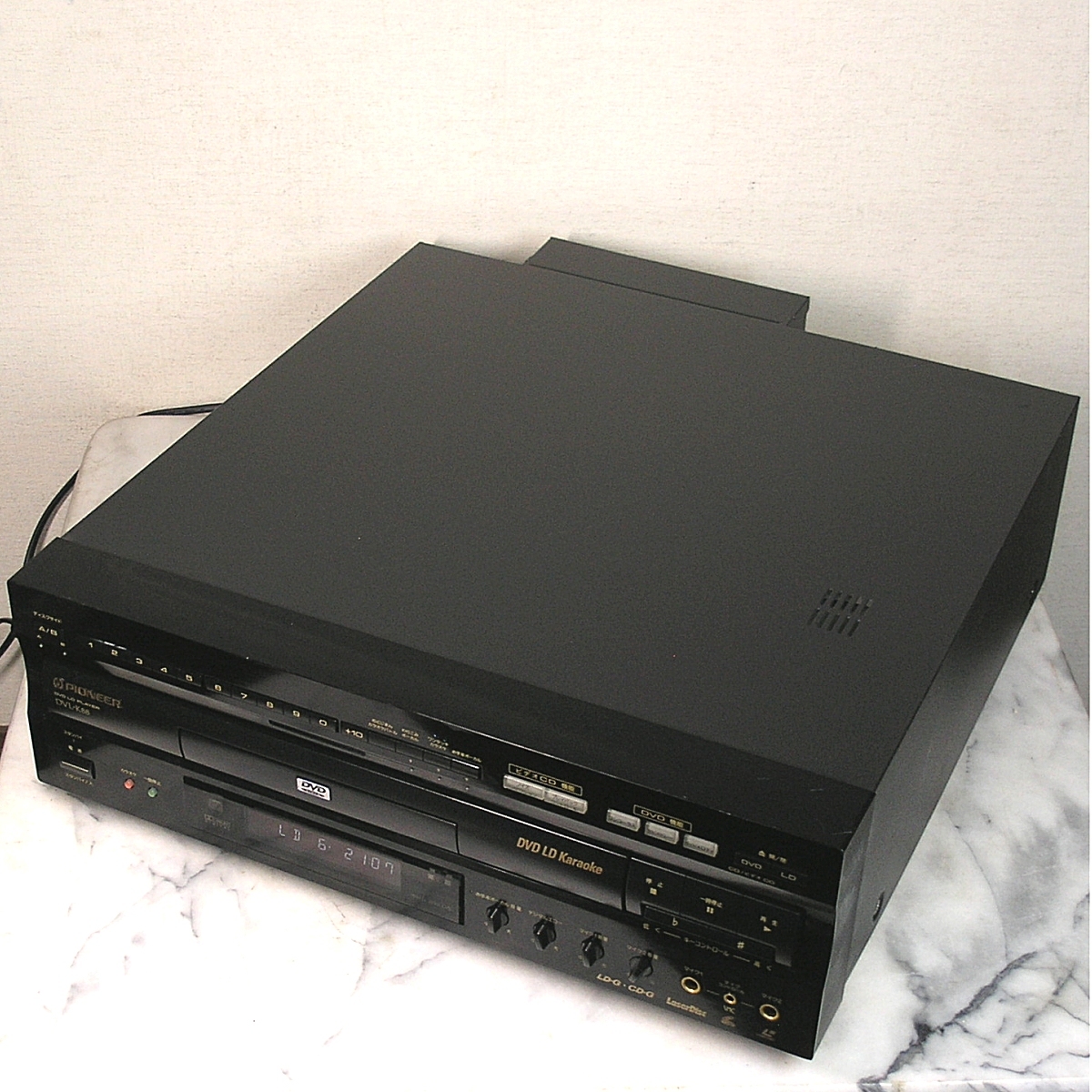 PIONEER DVL-K88 LD/DVD/CD カラオケプレヤー動作良品_画像8