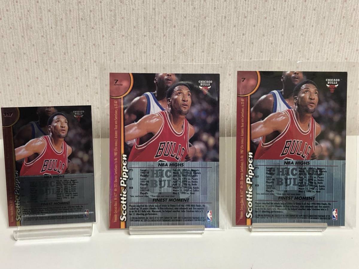 98-99 Finest NP#117 / Finest Jumbo #7 ☆ Scottie Pippen_画像2