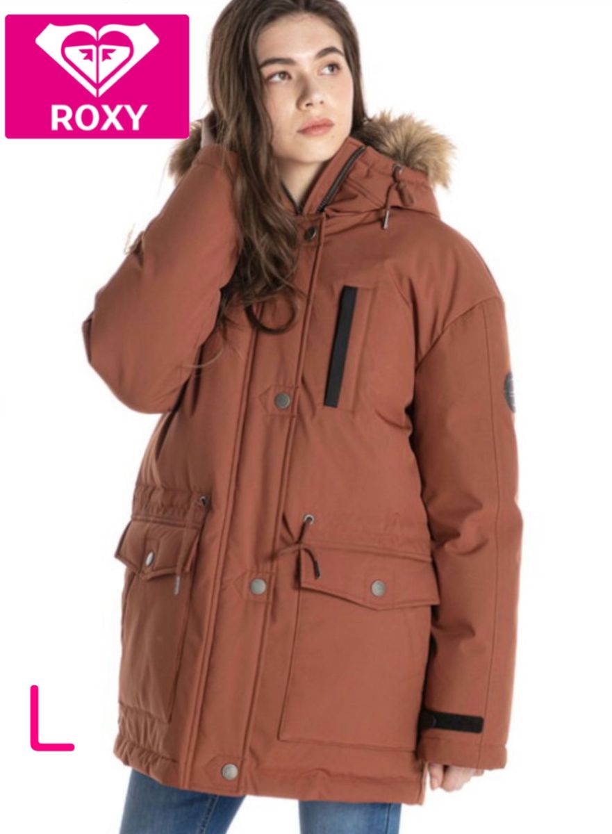 未使用品ROXY /ロキシールーズシルエットダウンジ ヤケット