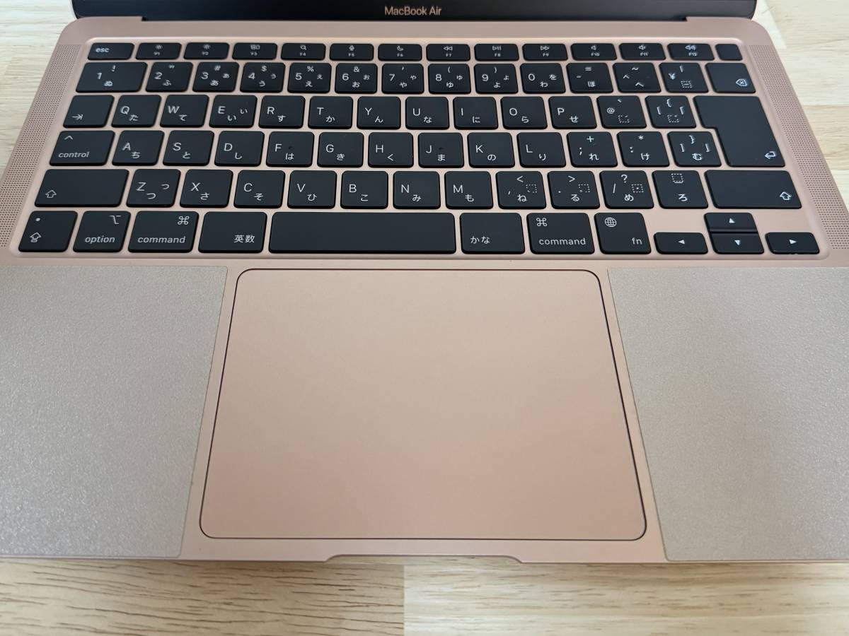 中古美品！】MacBook Air M1 13-inch ゴールド 2020モデル