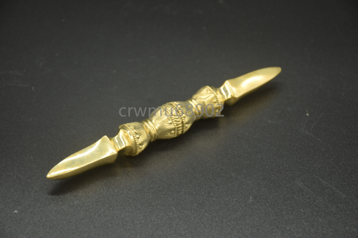 独鈷杵 真鍮製 大々型 15cm