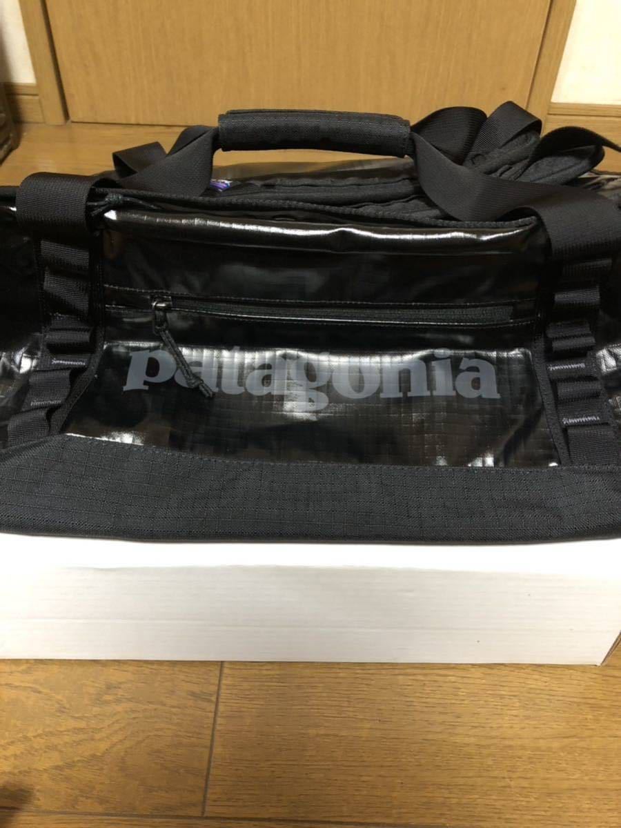 未使用品 PATAGONIA BLACK HOLE DUFFEL 40L ブラック パタゴニア ブラックホール ダッフル バッグ_画像10