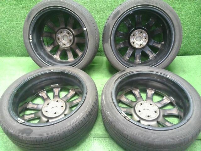 ノーマルタイヤとマツダ純正アルミホイール4本　ルマンV,215/45R18　16×7J,P114.3/5H　INSET+50,(230267)_画像6