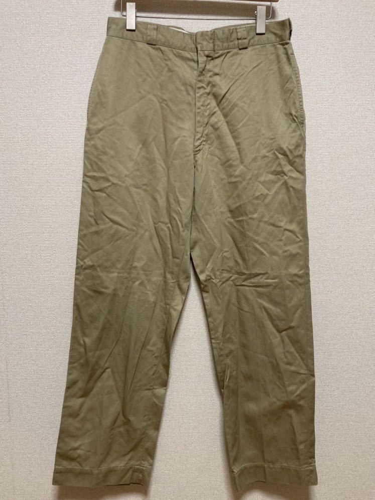 60's USAヴィンテージ US ARMY チノトラウザーズ ミリタリー 60's USAヴィンテージ US ARMY チノトラウザーズ ミリタリー