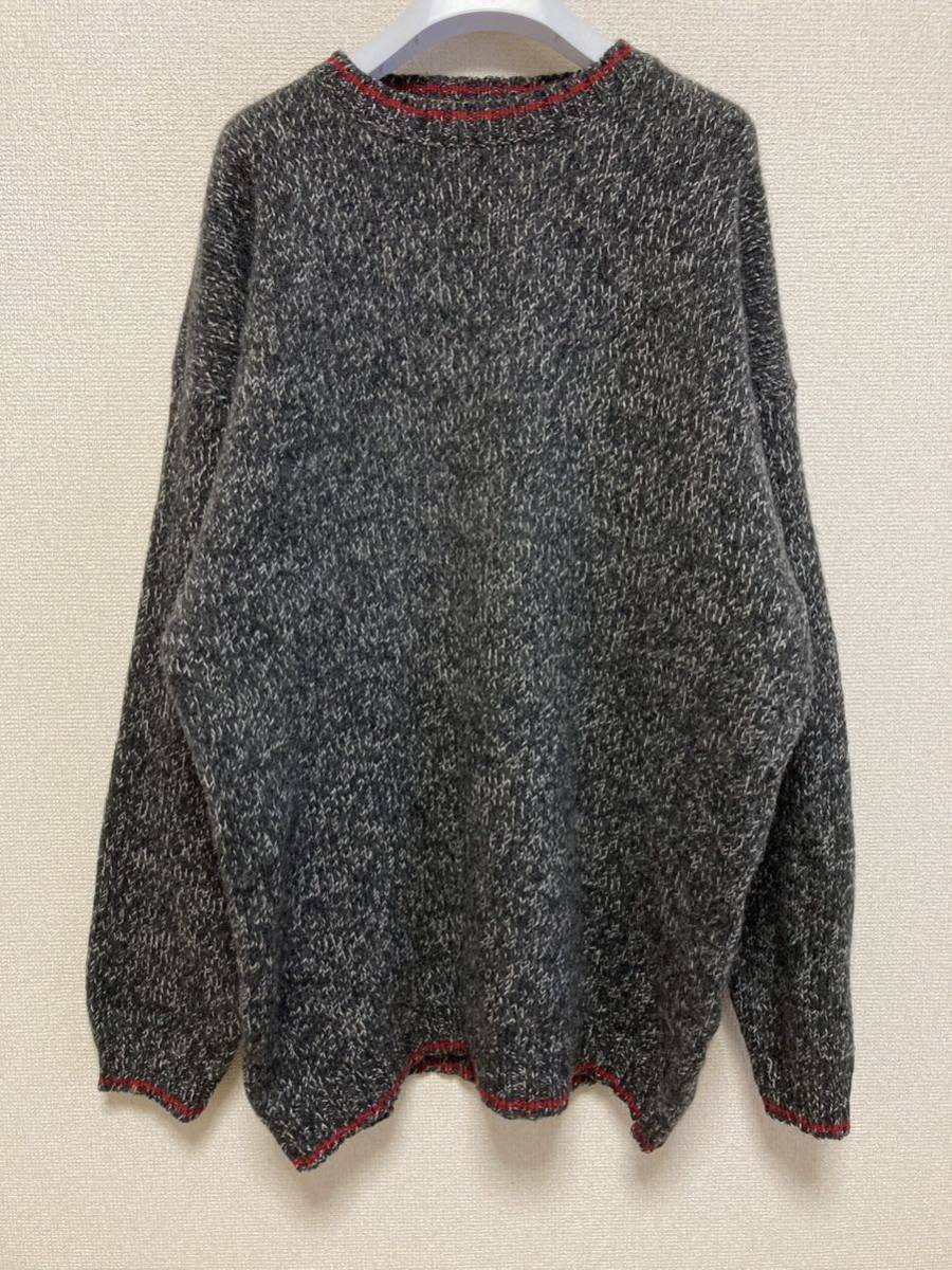 90´s 白タグ Eddie Bauer ウールニットセーター グレージュ 90´s 白タグ Eddie Bauer ウールニットセーター グレージュ
