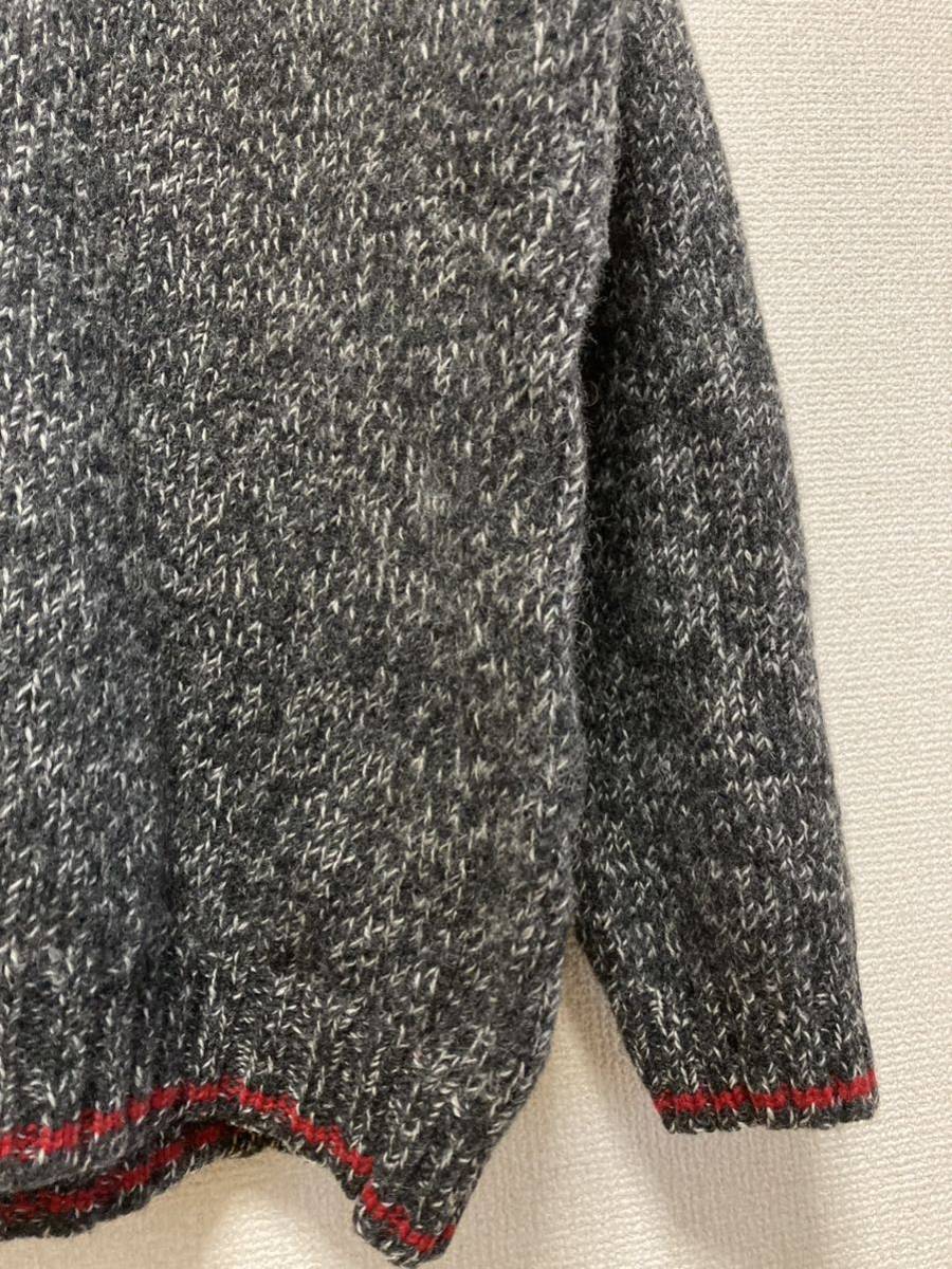 90´s 白タグ Eddie Bauer ウールニットセーター グレージュ 90´s 白タグ Eddie Bauer ウールニットセーター グレージュ